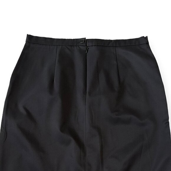 BCBGMaxAzria Black Pencil Skirt, Size US10 - Picture 5 of 10